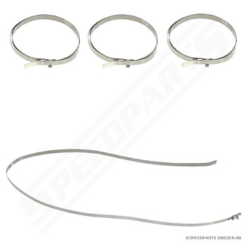 Tie strap stainless 7x750 mm