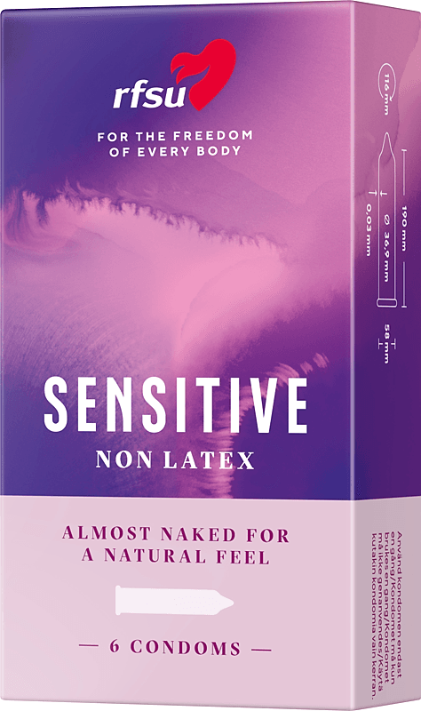 RFSU Sensitive kondomer 6-pack