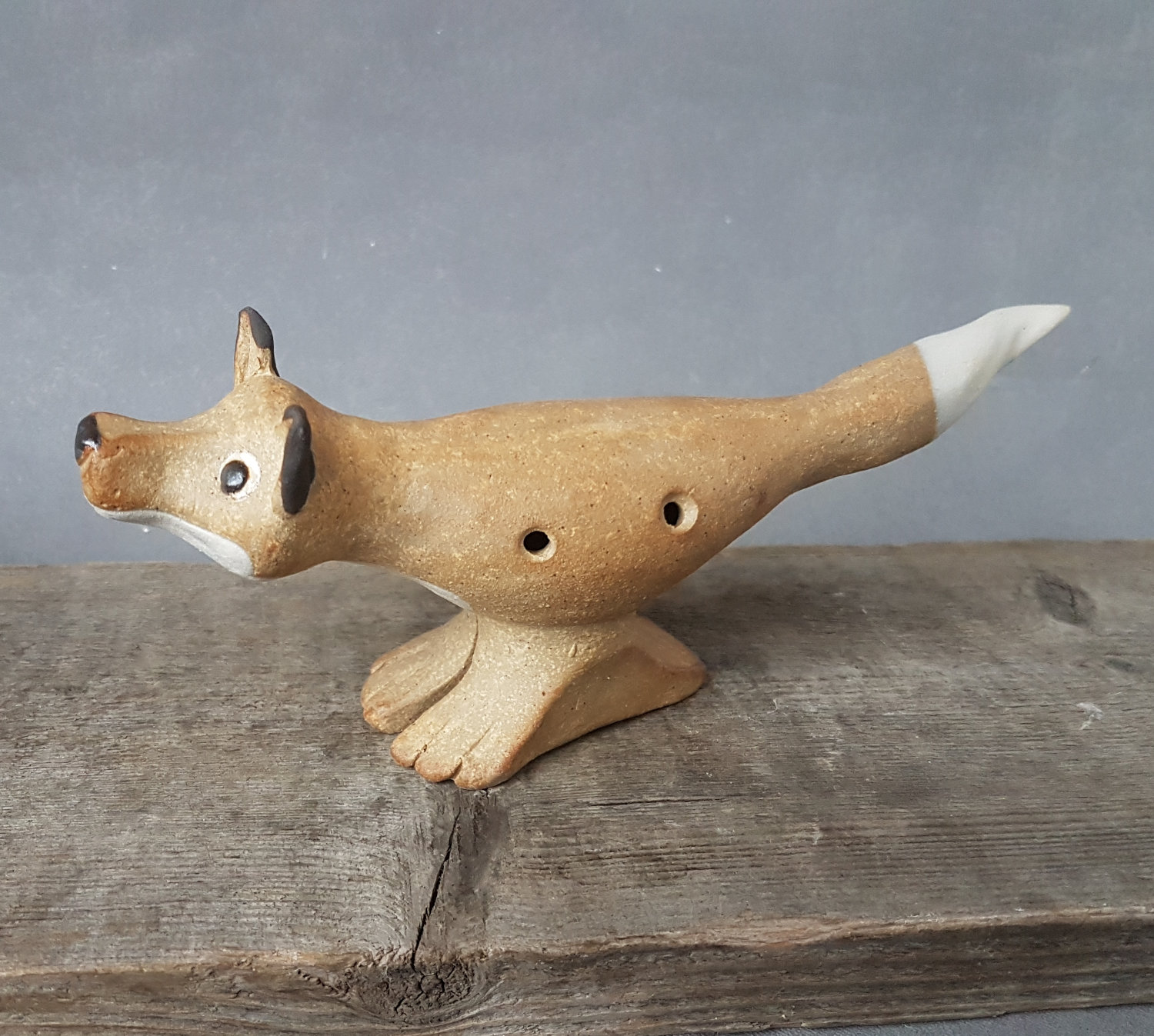 clay whistle fox