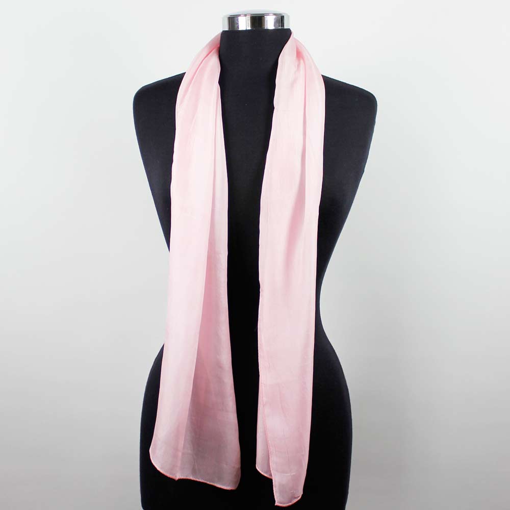 Vit Sidenscarf Isa - 4