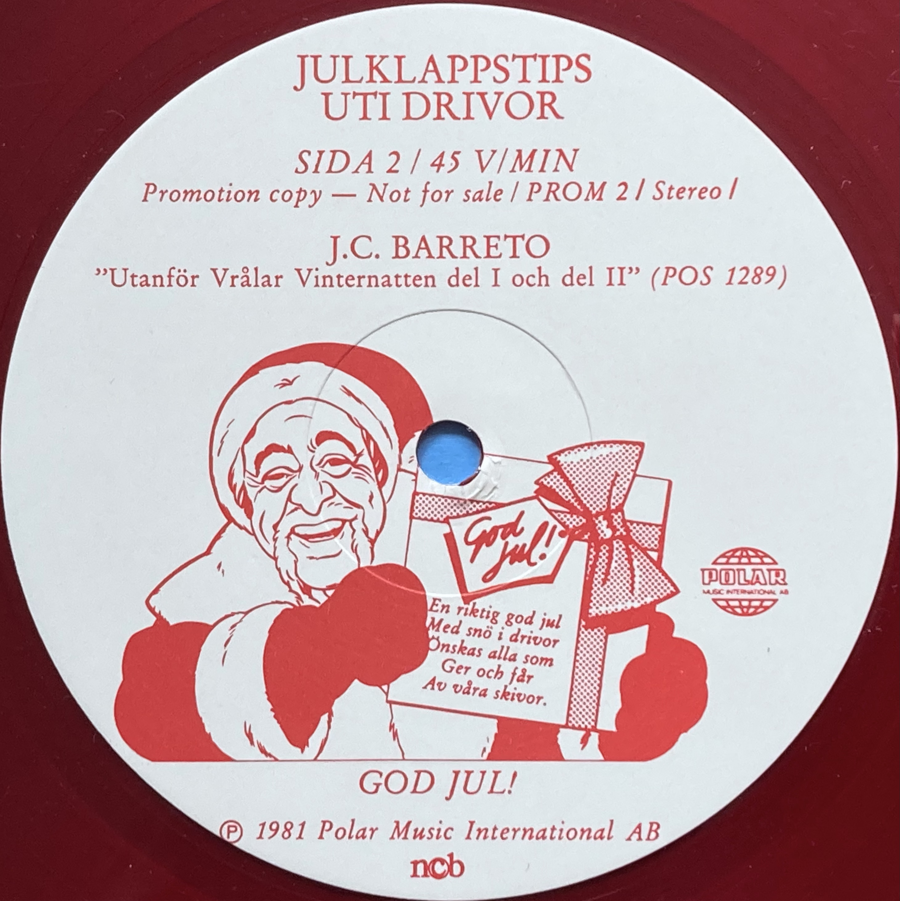 ABBA - Julklappstips uti drivor Swe PROMO 12" 1981 - 5