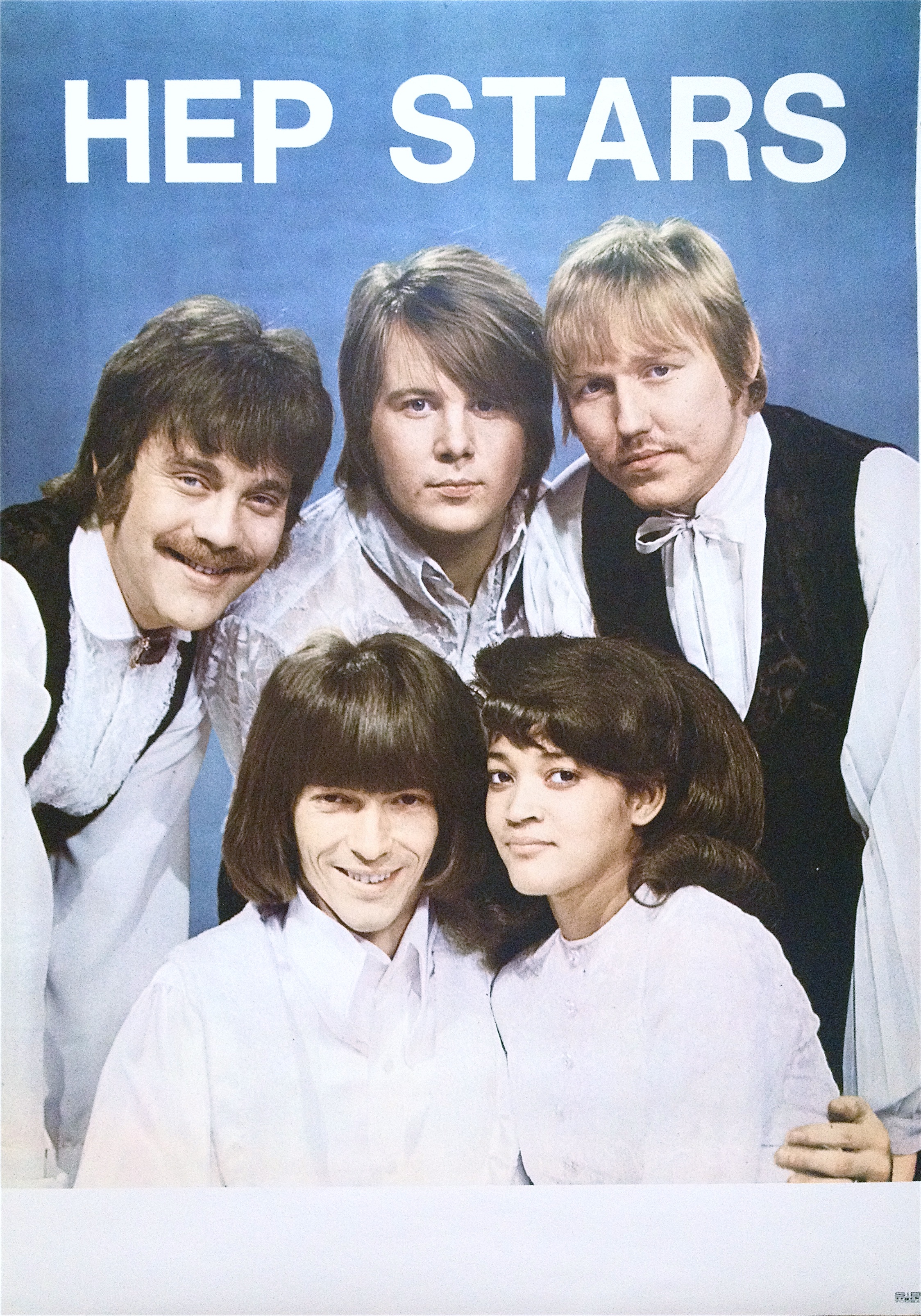 HEP STARS (1969) - Tour poster