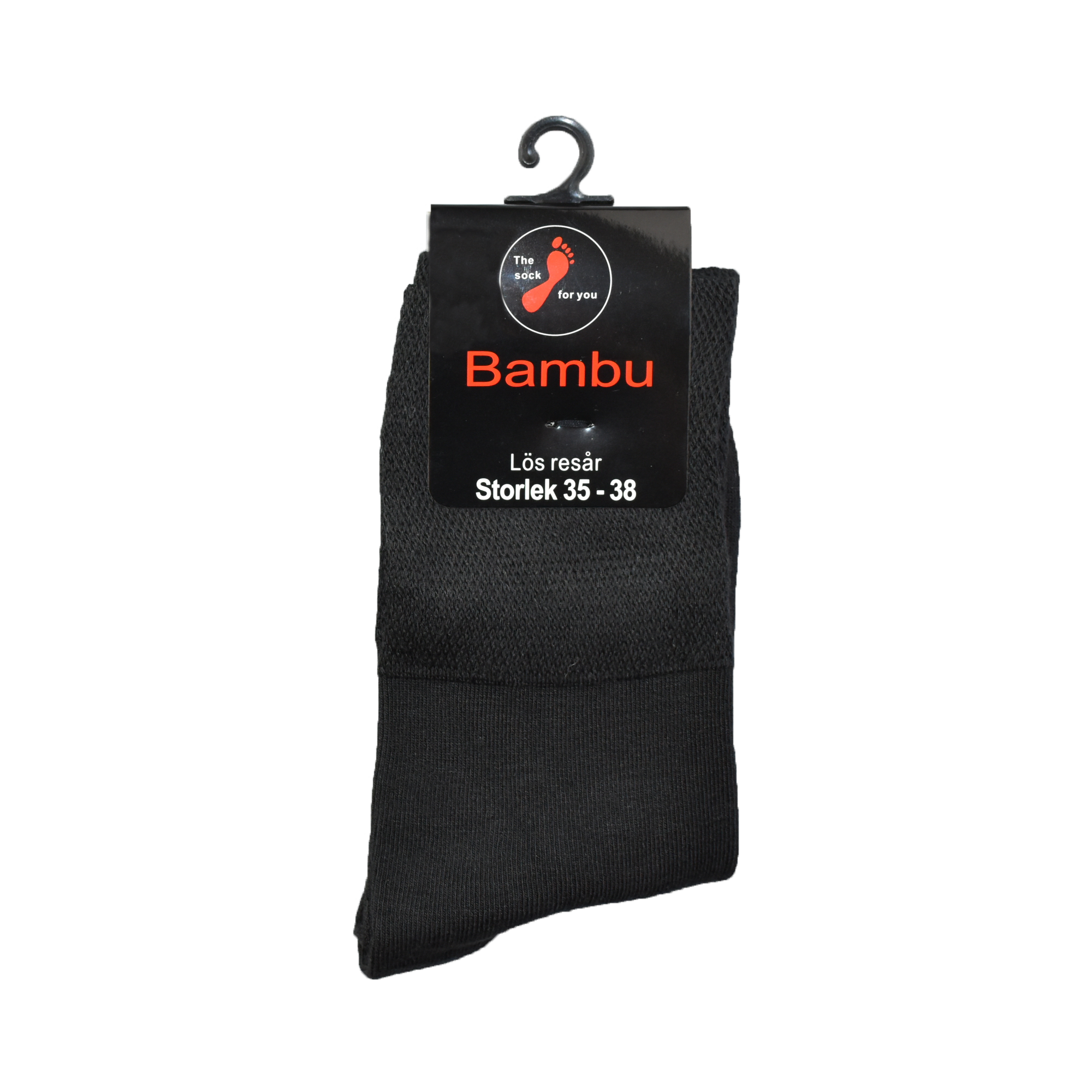 Bambu lös resår - Utan tåsöm 4 par - 7