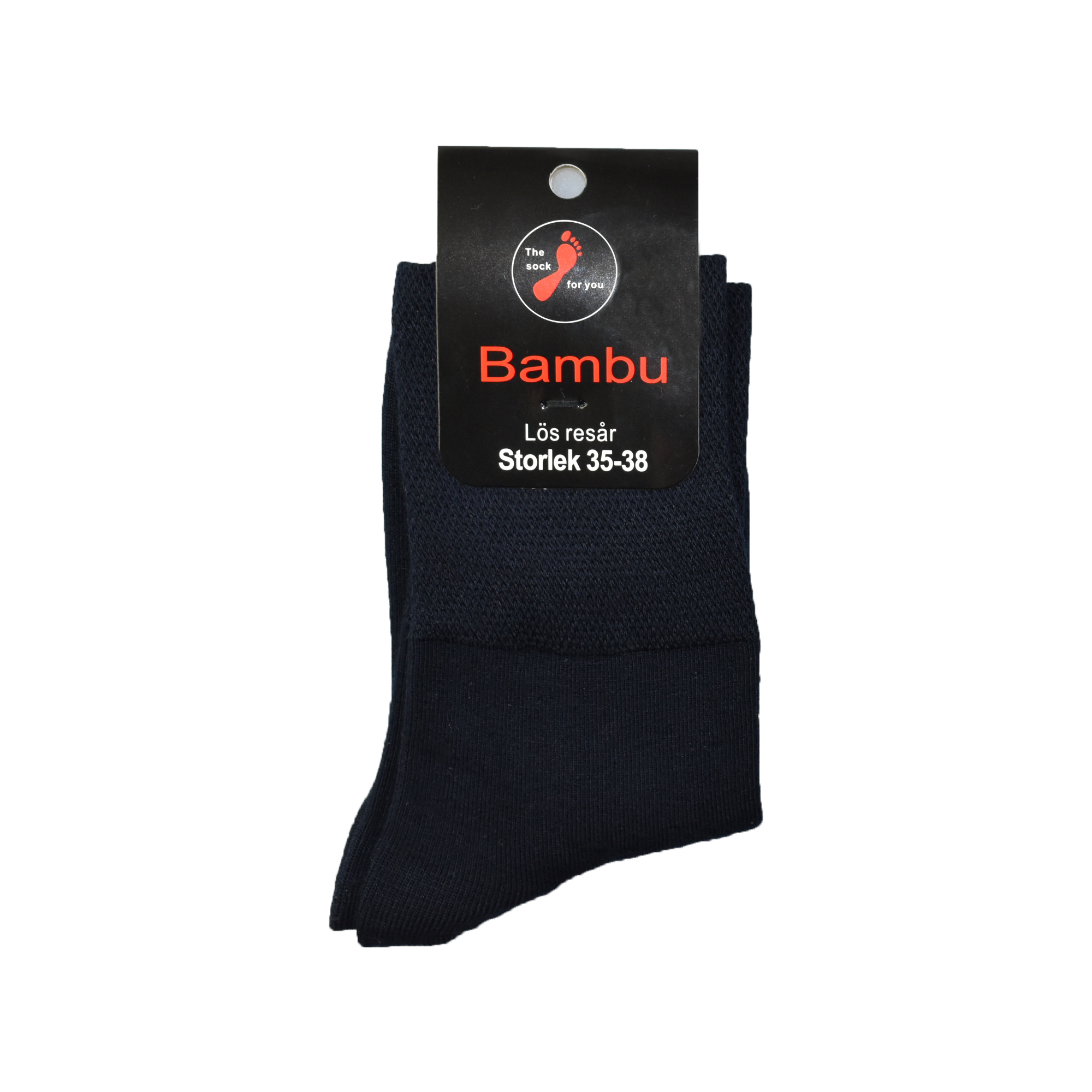 Bambu lös resår - Utan tåsöm 4 par - 3