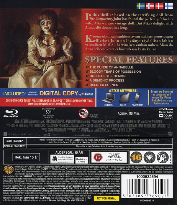 Annabelle (Blu-ray) - 2