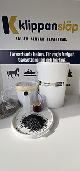 Gummigolv lagningssats stor 1 m2