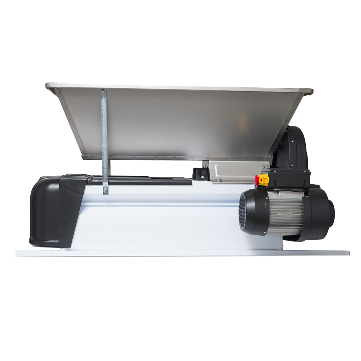 Grape crusher and destemmer semi stainless, motorized - 4
