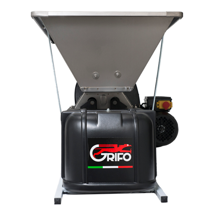 Grape crusher and destemmer semi stainless, motorized - 3