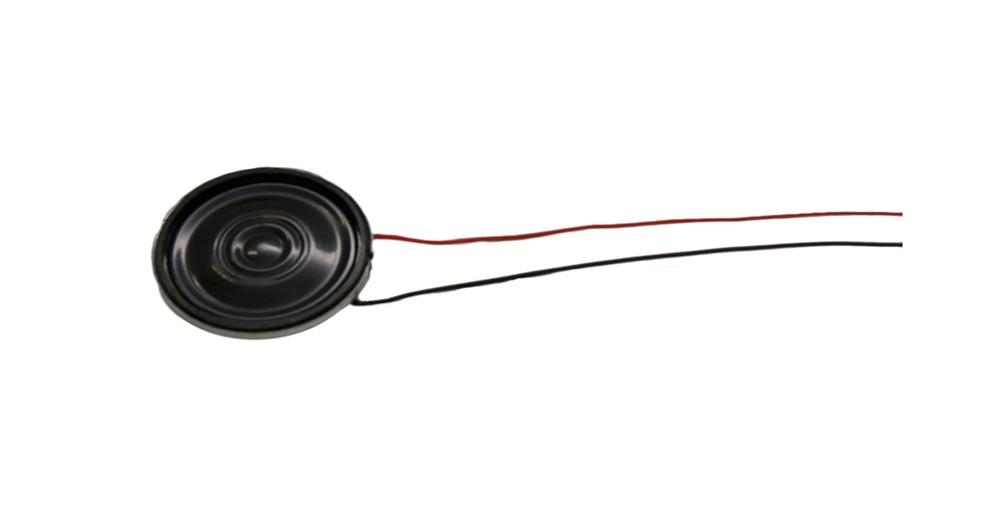 Högtalare rund 28 mm 32 ohm