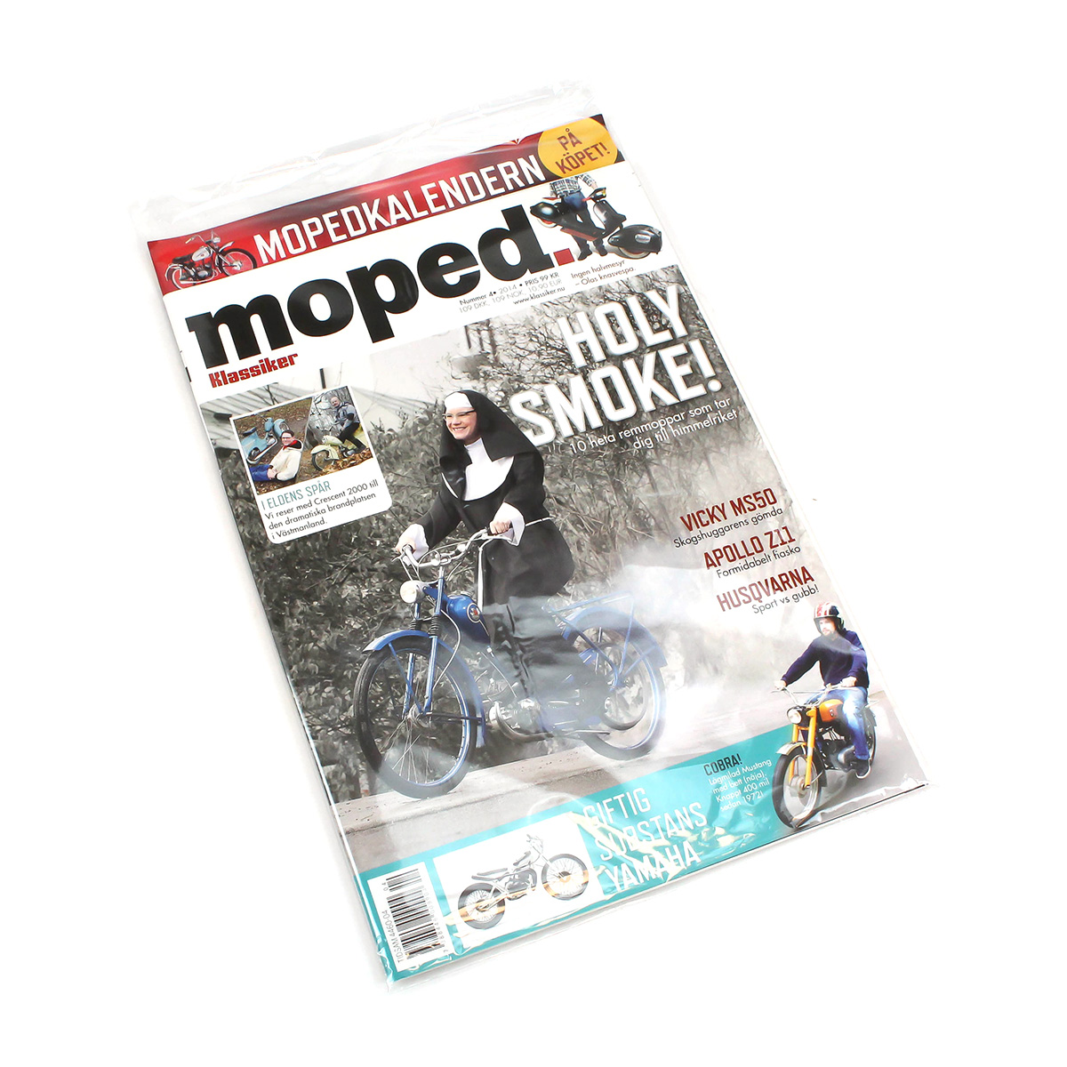 Magasinet moped nr. 4 i 2014, inkludert kalender 2015