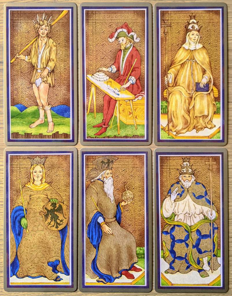 Golden Tarot The Visconti Sforza Deck inc Box-Book-78 cards Mary Packard 2013 - 3