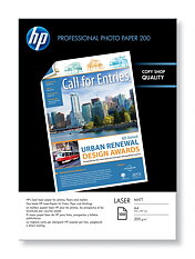 HP laserphotopaper, matt 100 ark