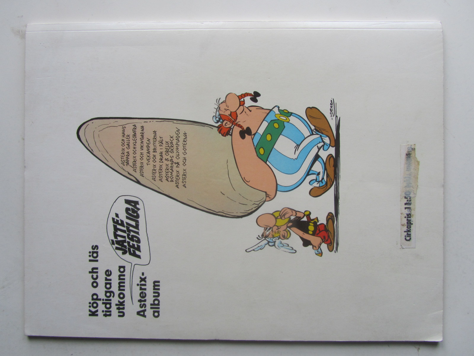 Asterix 10 Asterix och guldskäran 1:a upplagan Vg+ - 2