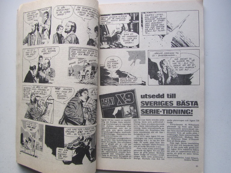 Agent X9 1973 09 Vg+ - 4