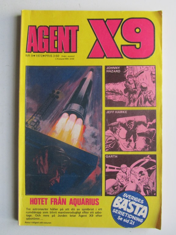 Agent X9 1973 09 Vg+