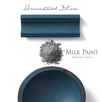 HH Milk Paint Homestead Blue Provpåse 50 g 
