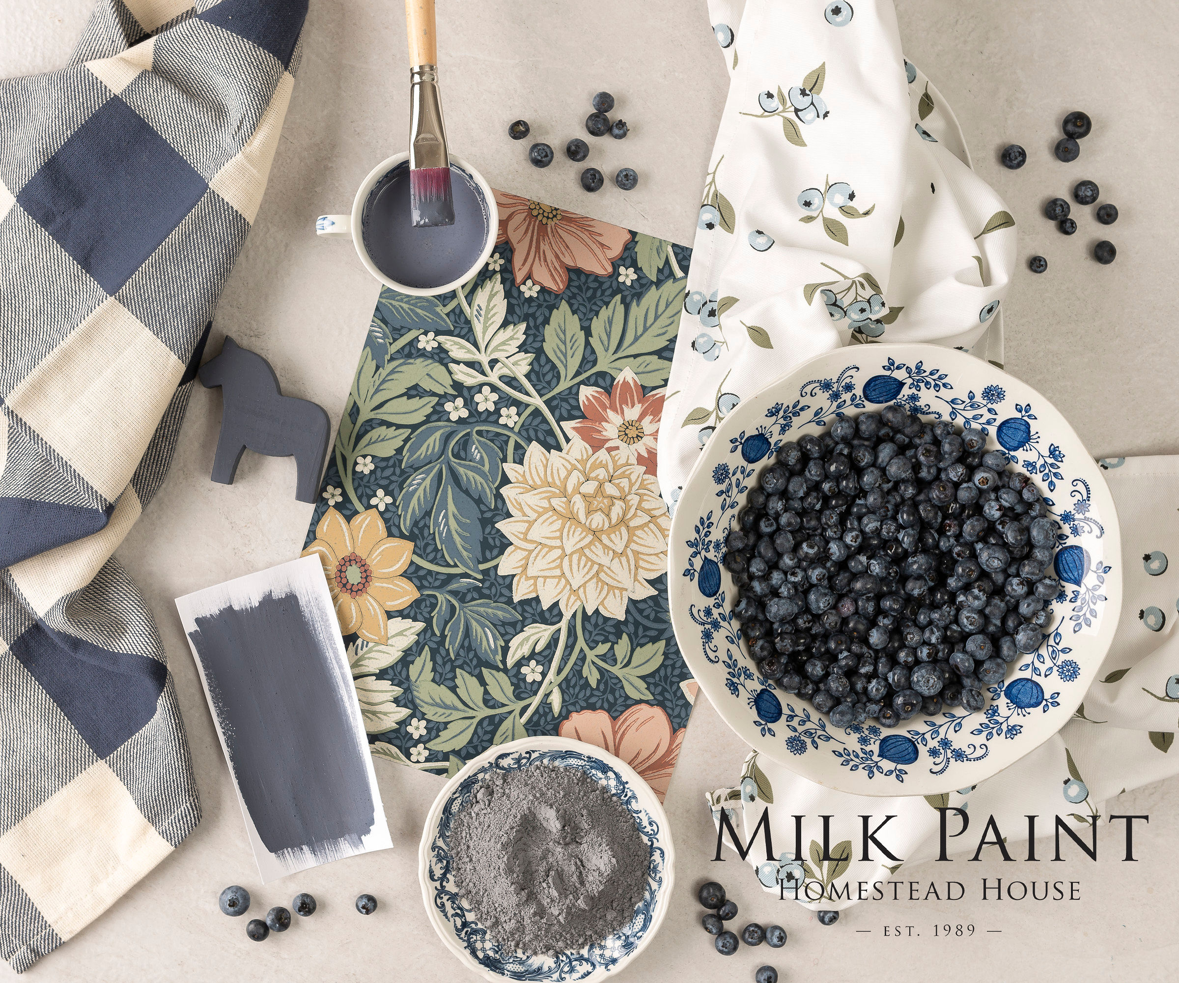 HH Milk Paint Kurbits Indigo 330 g - 2