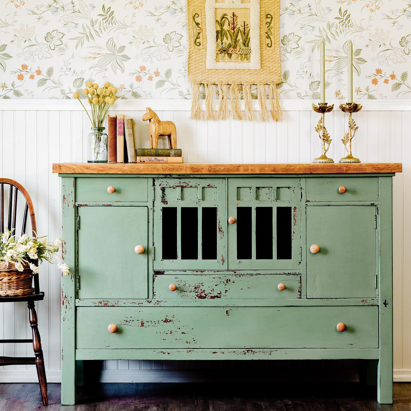 HH Milk Paint Stockholm Green 330 g  - 4