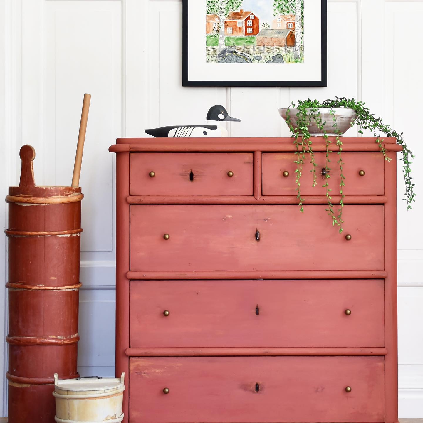 HH Milk Paint Dala Red 330 g  - 5