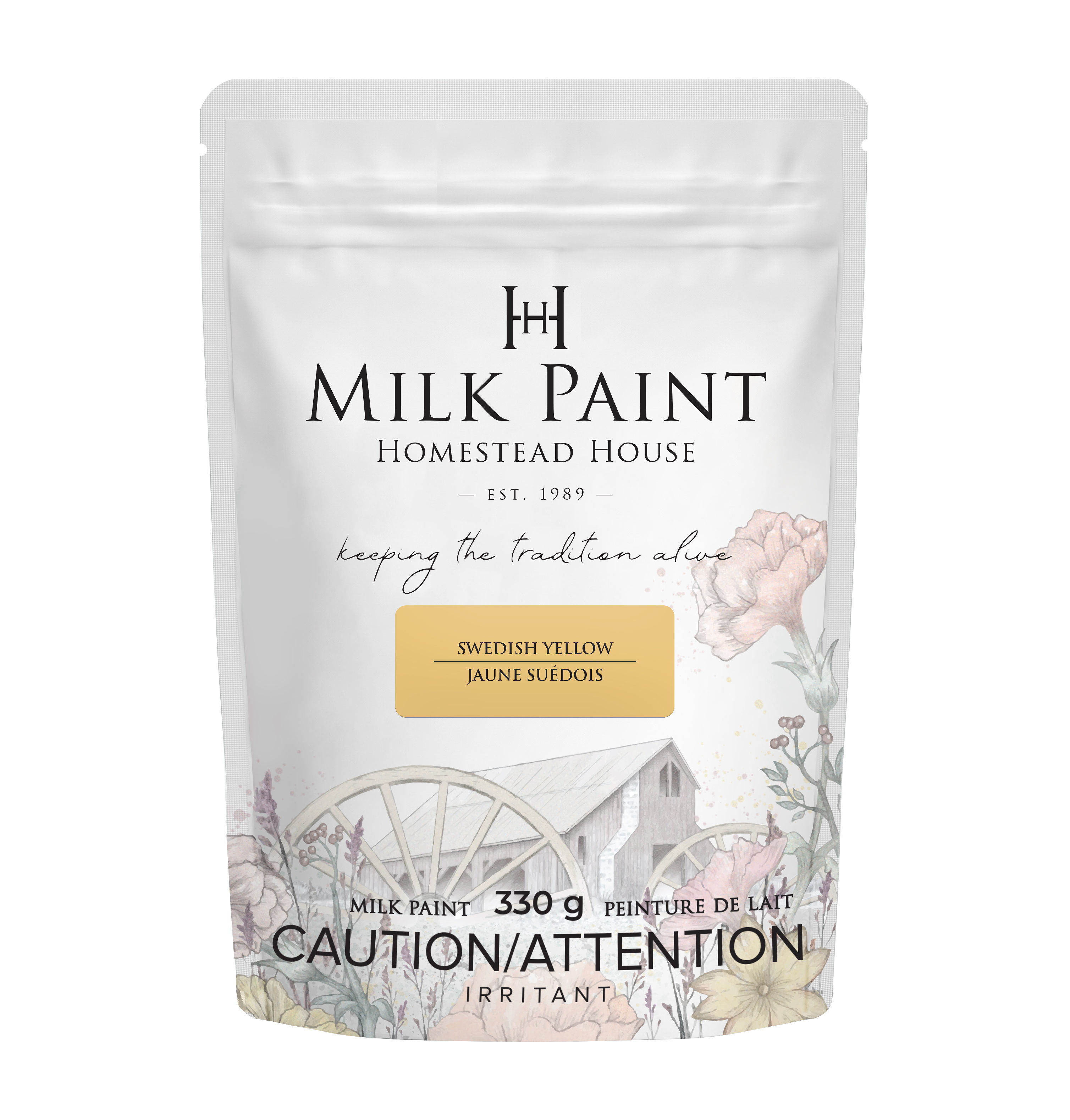 HH Milk Paint Swedish Yellow 330 g  - 5