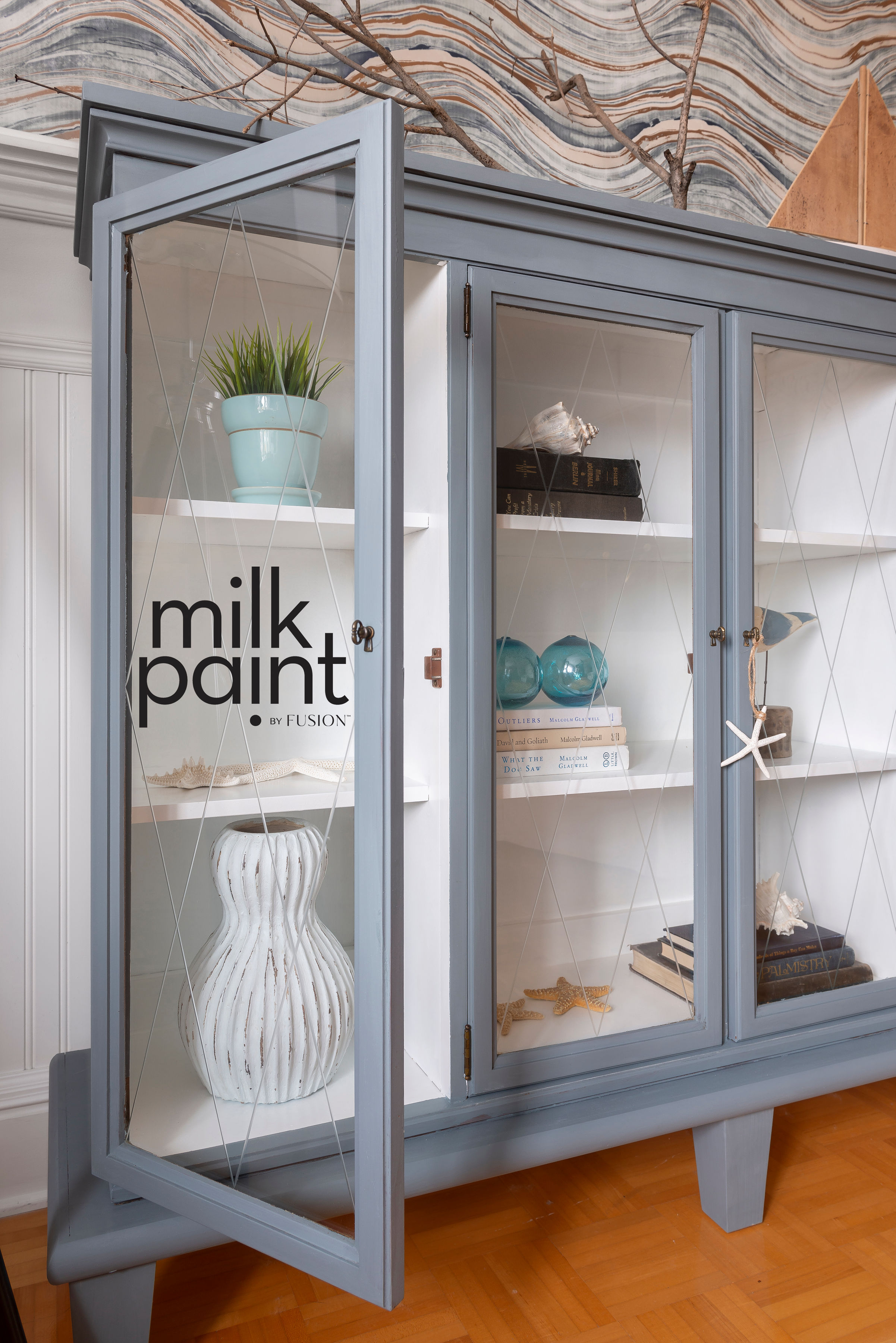 Milk Paint by Fusion Costal blue 330 g  - 3