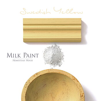 HH Milk Paint Swedish Yellow  Provpåse 50 g 