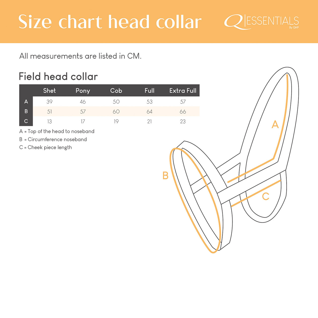 QHP Field halter (without metal buckles) - 6