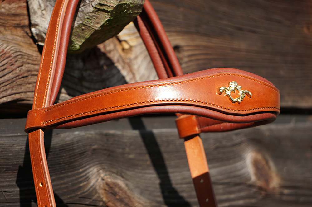 Hackamore bridle Noble by Opux®, havana - 11