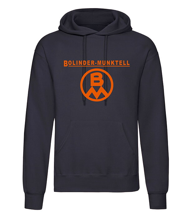 Huvtröja Volvo Bolinder Munktell logo Svart