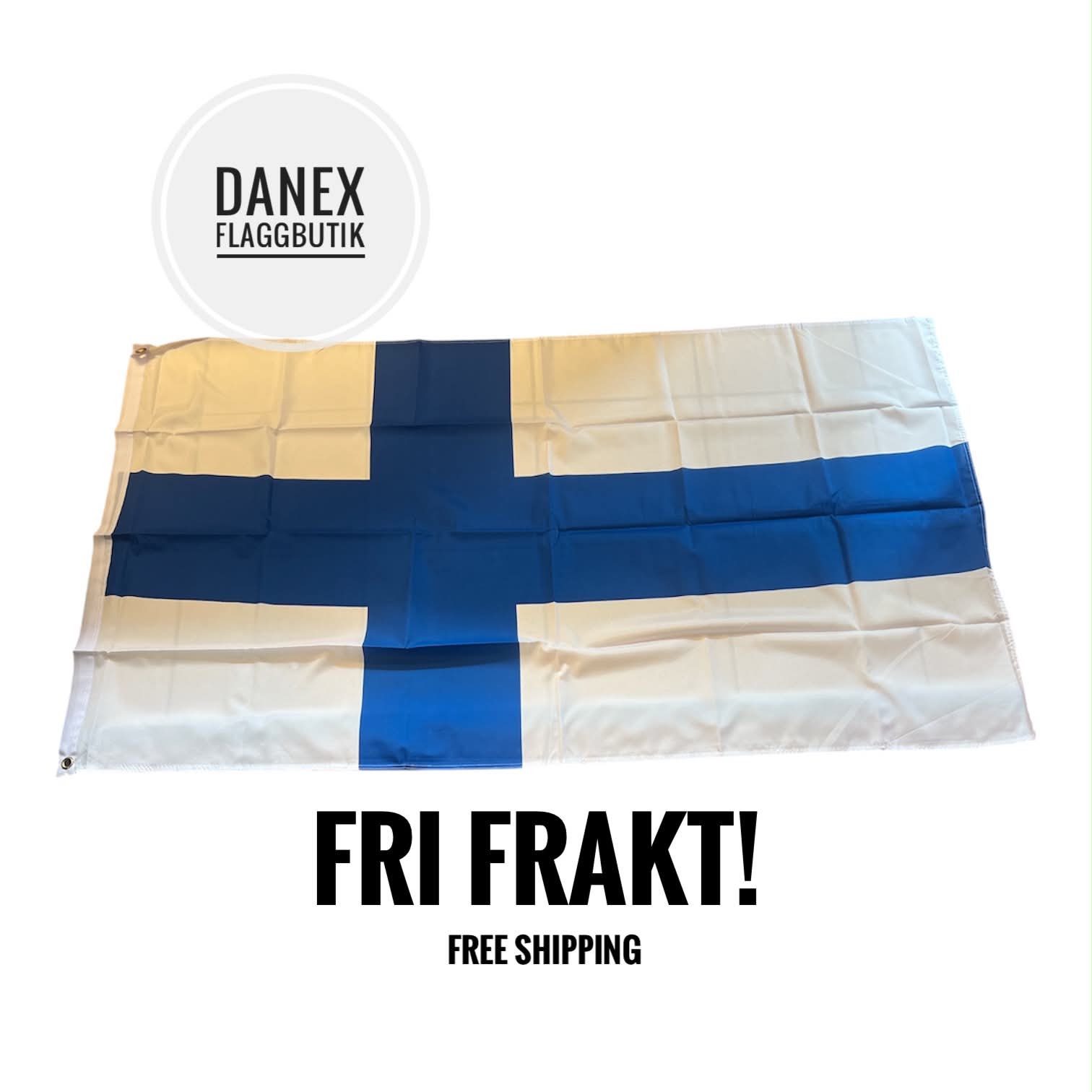 Nationsflagga Finland 150x90cm