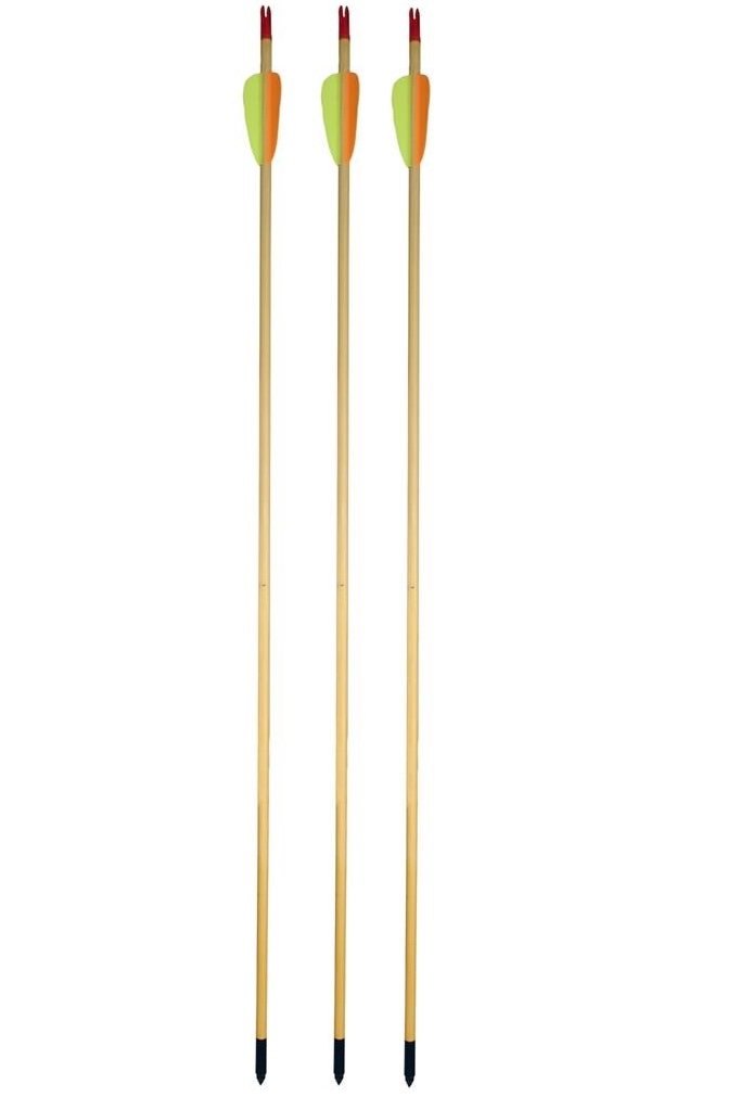 Träpil Standard med plastfenor