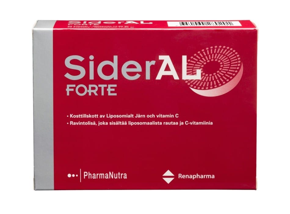 SiderAL Forte 30 kapslar