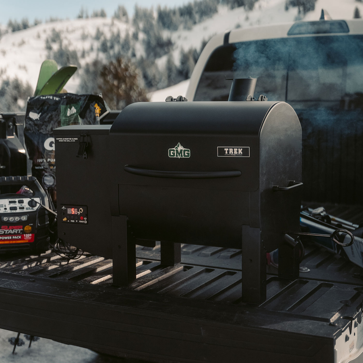 GMG TREK PRIME 2.0 WIFI Pellet Grill - 6