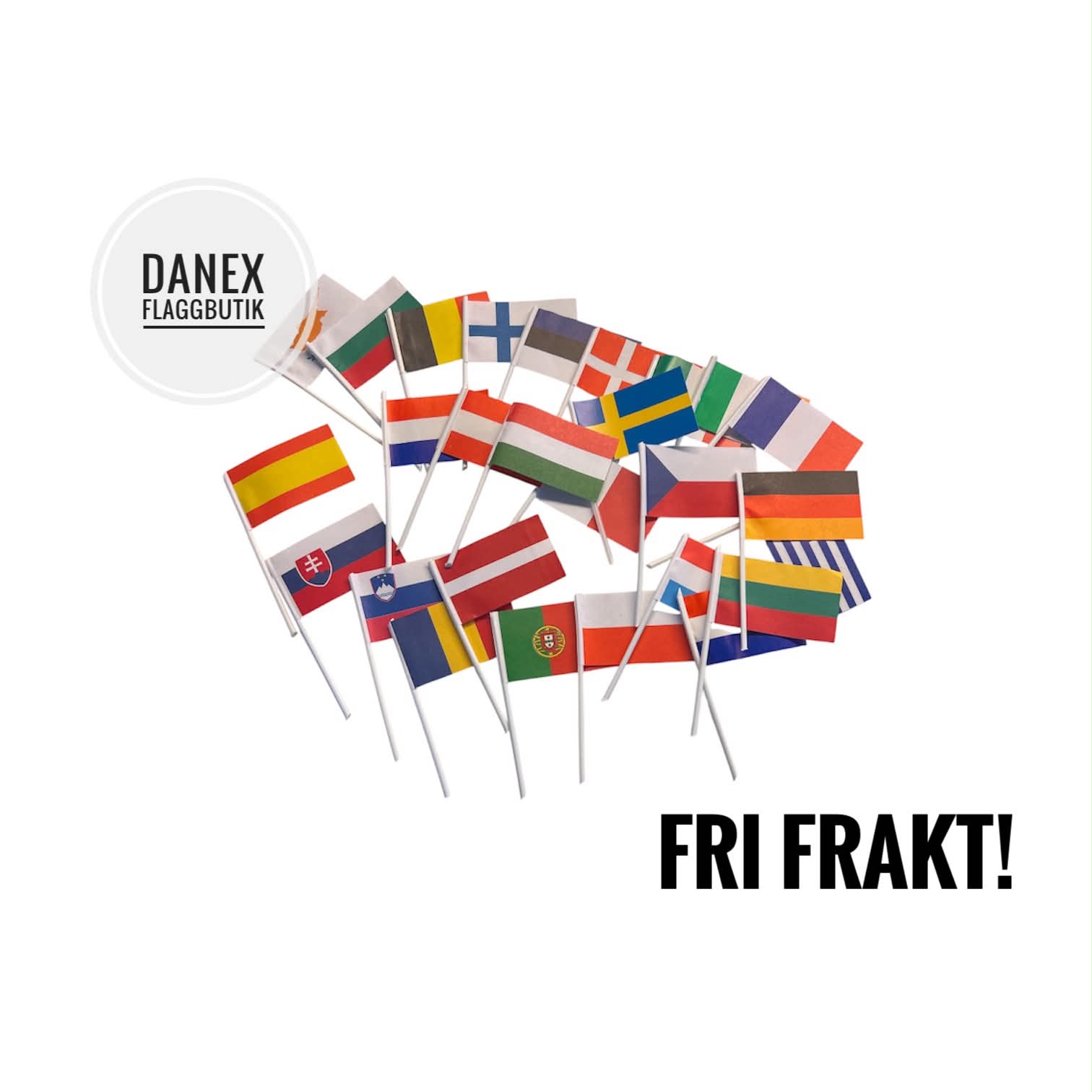 Tårtflaggor EU - 27 flaggor
