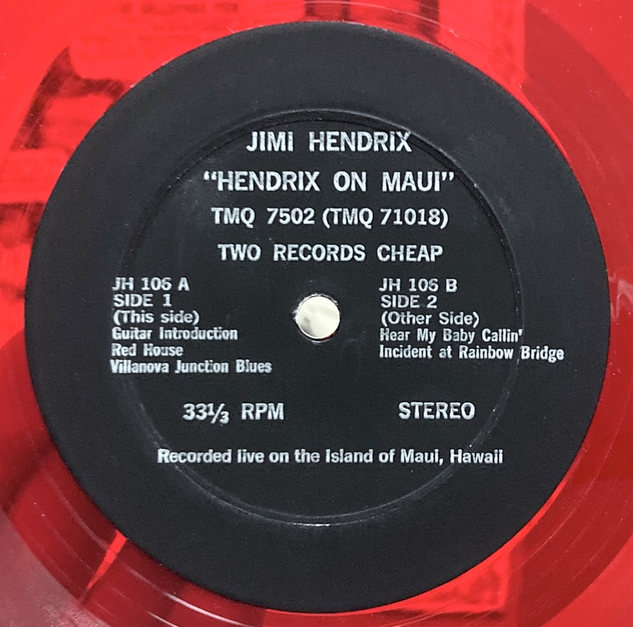 JIMI HENDRIX - On Maui / In Europe US-orig 2LP 1974 - 5