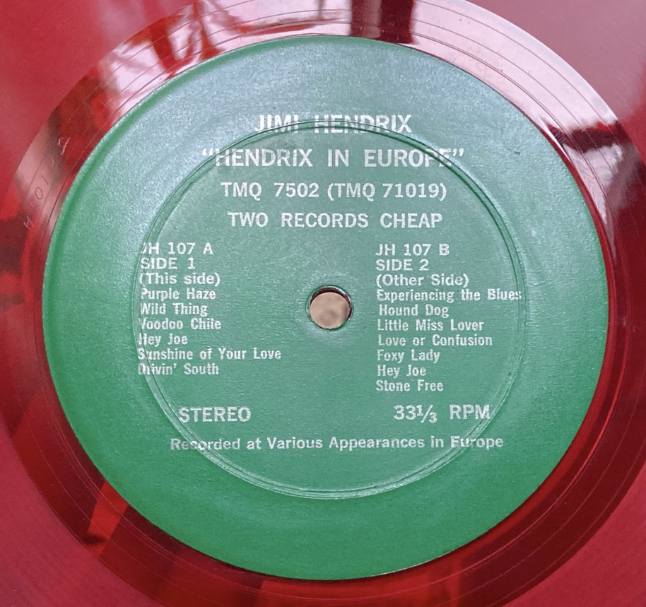 JIMI HENDRIX - On Maui / In Europe US-orig 2LP 1974 - 4