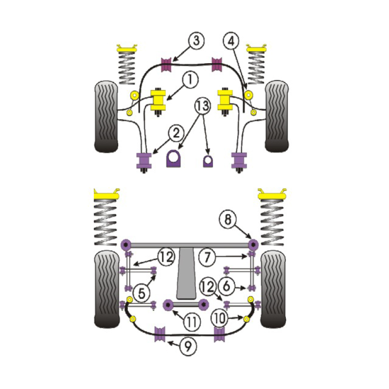9-2X Rear Anti Roll Bar Link