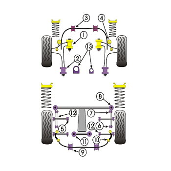 9-2X Rear Anti Roll Bar Link