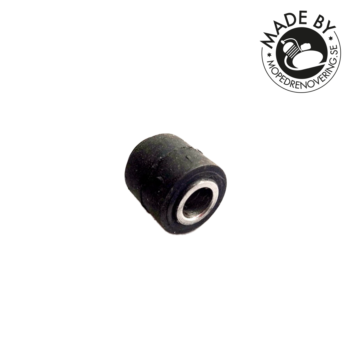 Gummibøsning, 21 mm til Sachs topstykke og krumtaphus, fremstillet af Mopedrenovering.
