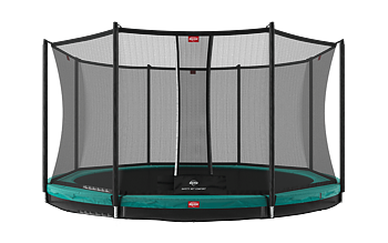 BERG InGround Favorit 380 AirFlow Grön + skyddsnät Comfort