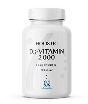 D3-vitamin 2 000 IE, Holistic 