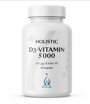 D3-vitamin 5 000 IE Holistic