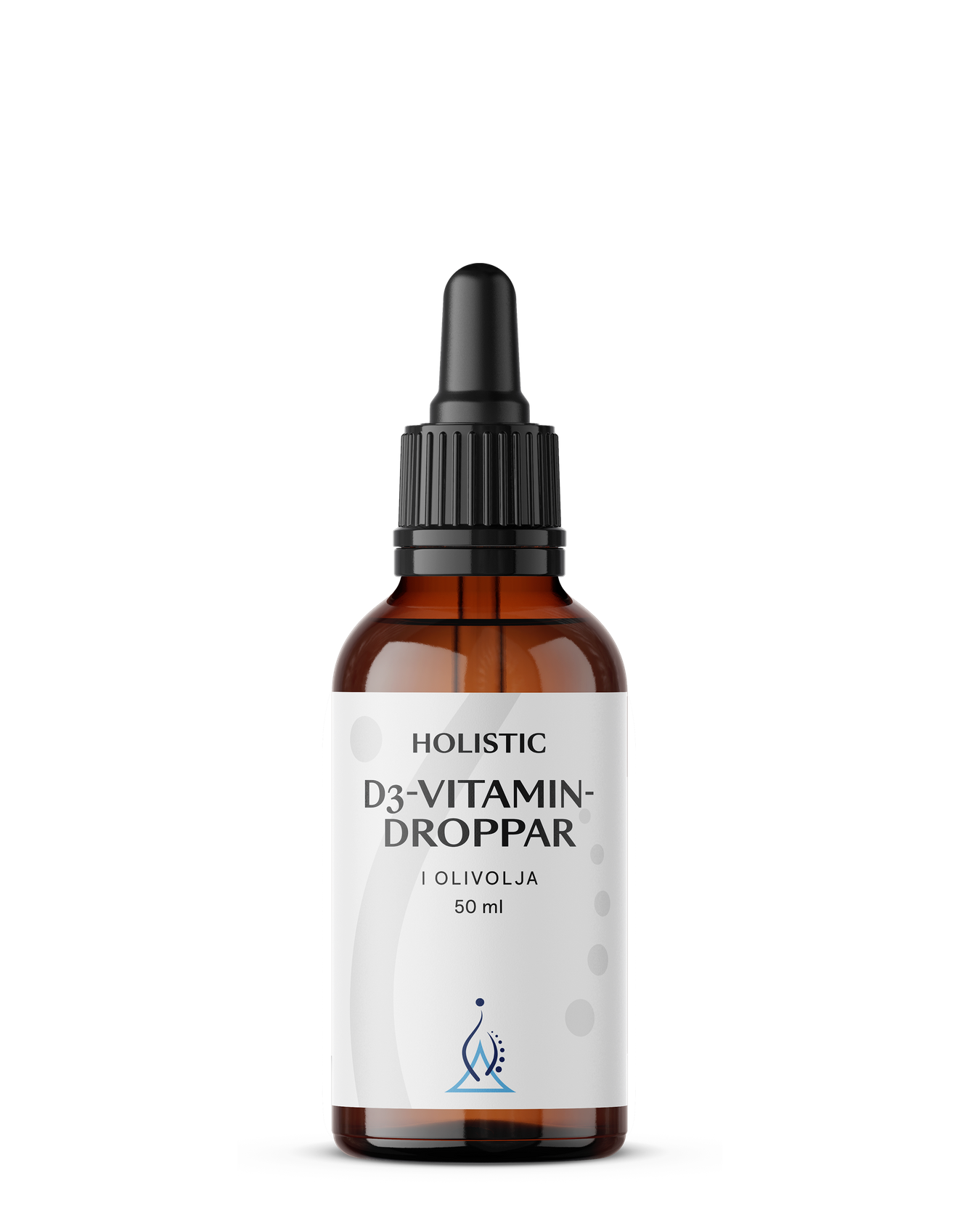 D3-vitamin droppar i olja Holistic