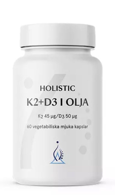 K2+D3-vitamin i kokosolja