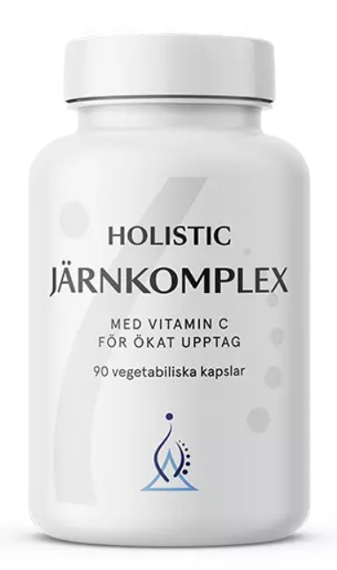 Järnkomplex 25 mg, 90 kapslar