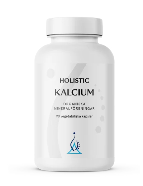 Kalcium 160 mg, 90 kapslar Holistic