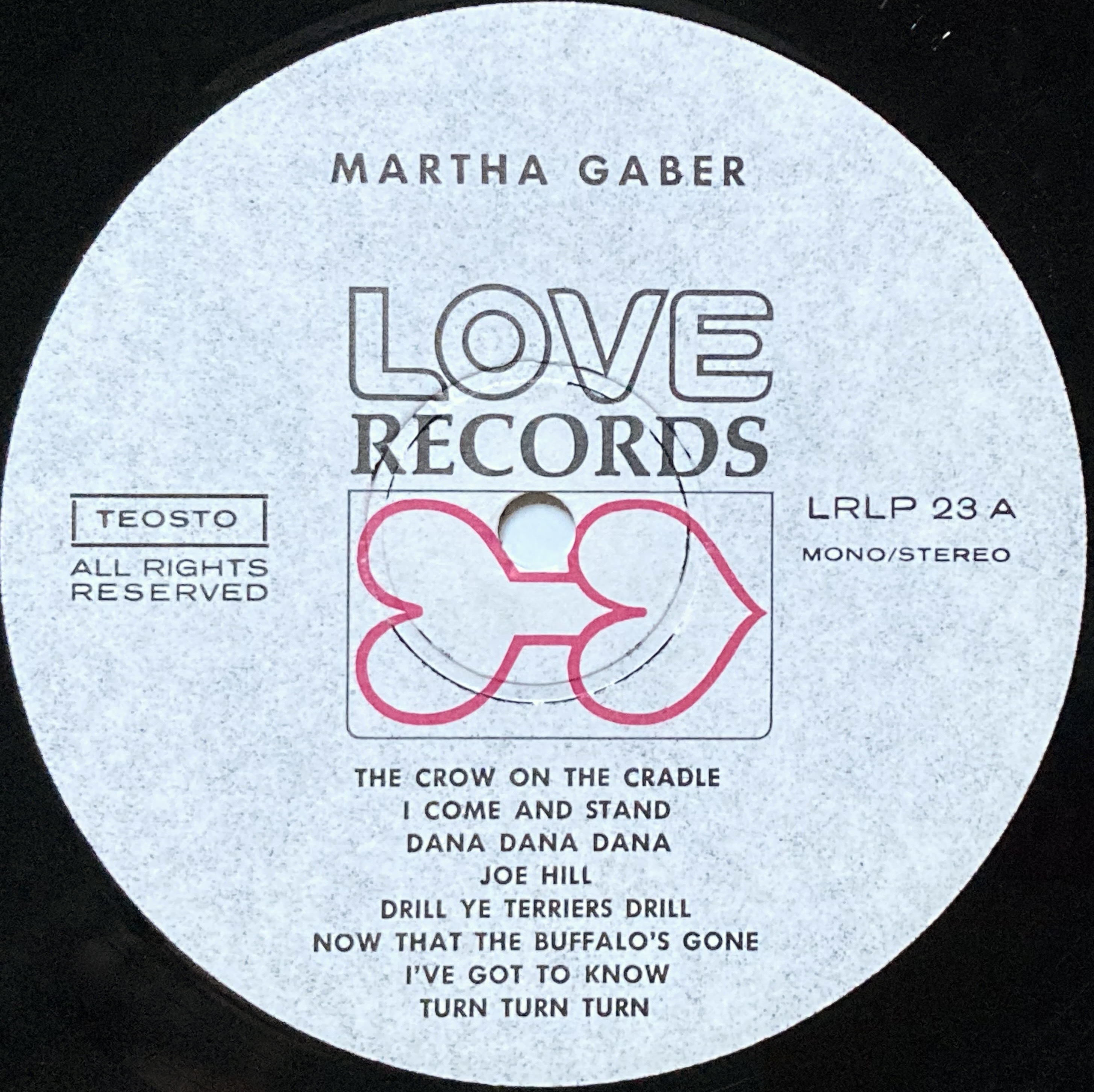 MARTHA GABER - "same" Finland-orig LP 1970 - 3