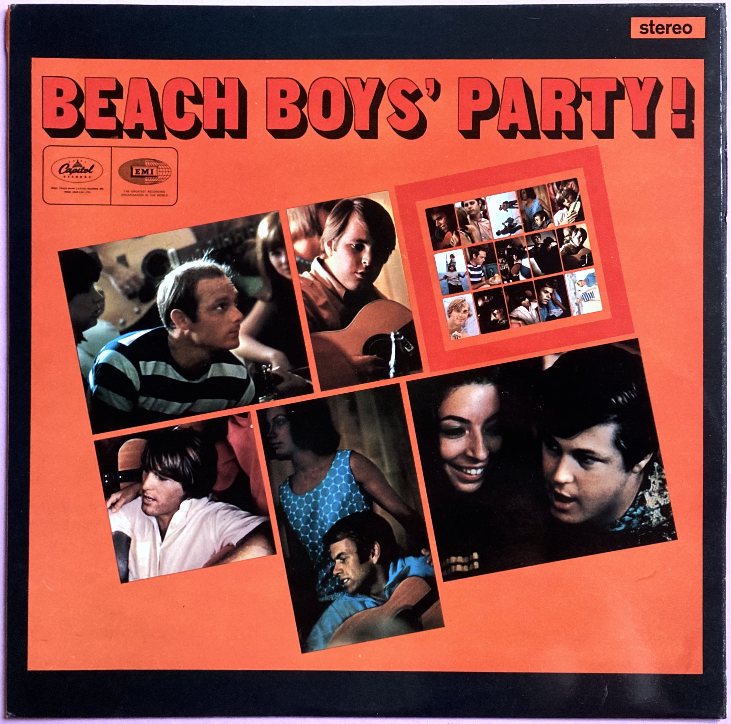 BEACH BOYS - Party! UK-orig Stereo LP 1965