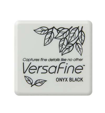Svart - Onyx Black, Versafine Small Pad, Tsukineko