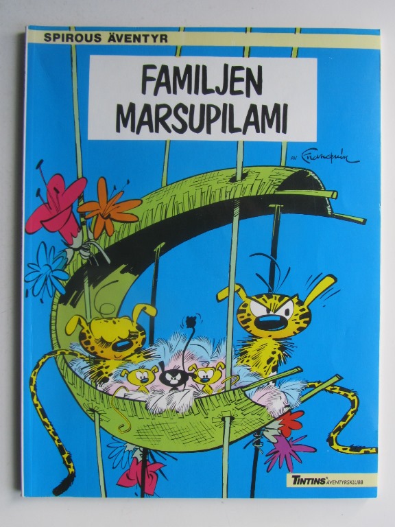 Spirou 10 Familjen Marsupilami